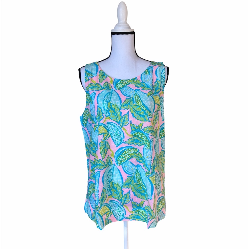 Lilly Pulitzer Kristen Tank Top Urchin Pink